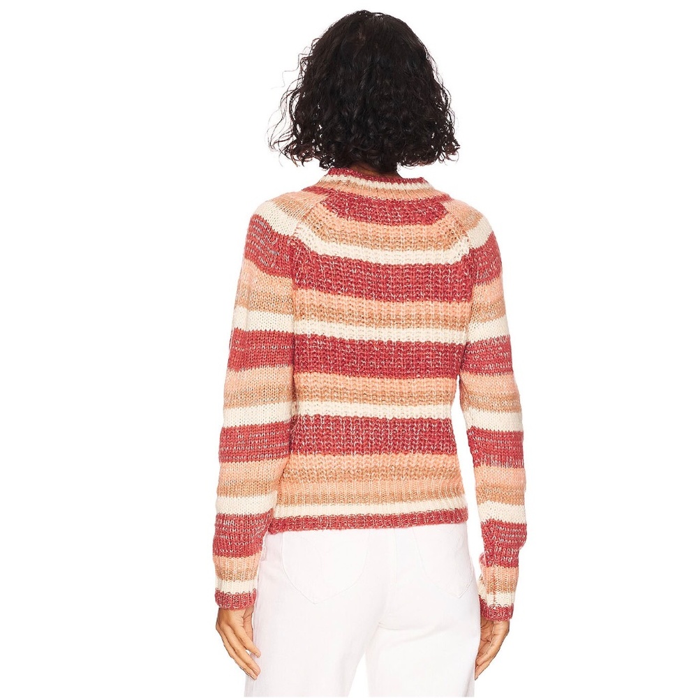 MINKPINK Red & Pink Abigail Striped Sweater - Picture 2 of 7